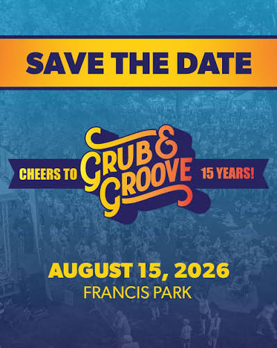 Find Julie Preis at Grub & Groove in Francis Park